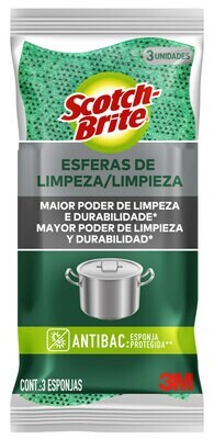 Esponja de Esferas de Limpeza.
