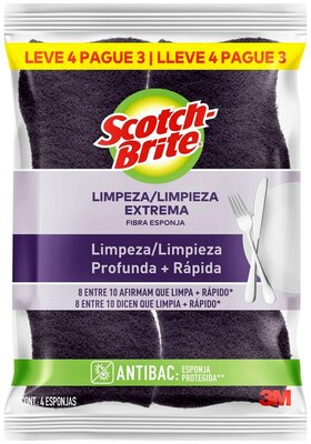 Esponja Limpeza Extrema.
