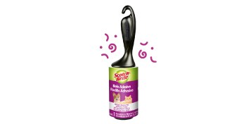 Produto Rolo Adesivo Scotch-Brite Para remover pelos de Pets.
